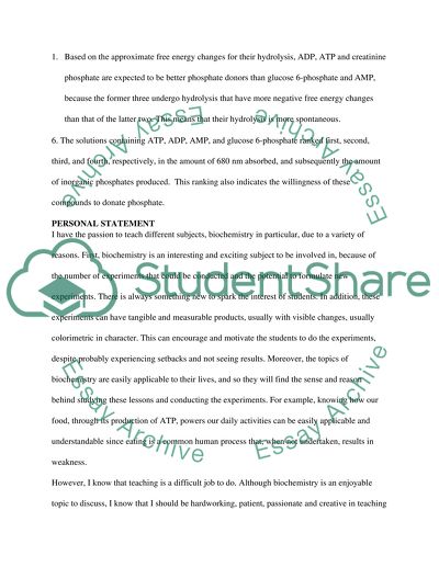 Providing Energy for All the Functions of Living Things