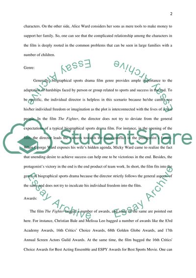 Movie Review The Fighter