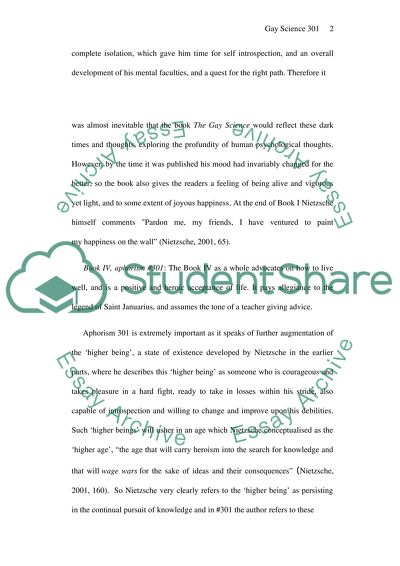 Are human beings fundamentally witnesses to or creators of reality (Gay Science 301)