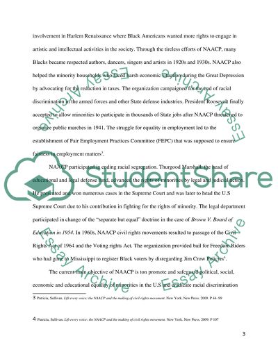 2. Why, when and by whom was the NAACP founded Assess its effectiveness
