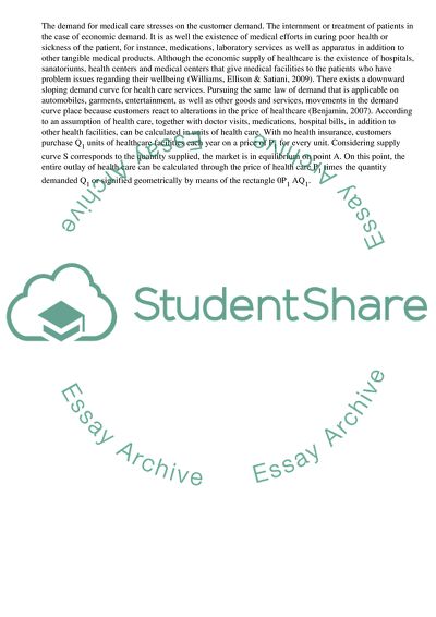 Demand versus Supply