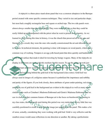 Renaissance Madonna and Child Triptych