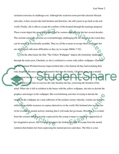 Girl Interrupted and The Yellow Wallpaper