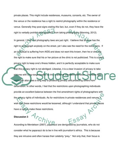 Relationship between Photographers Rights and Law Enforcement