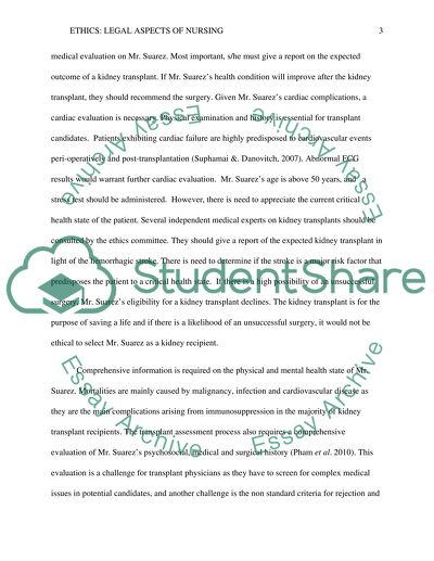 The Responsibility of Health Condition