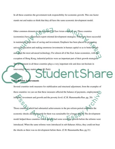 The Asian Development Model: What is it and what is its future