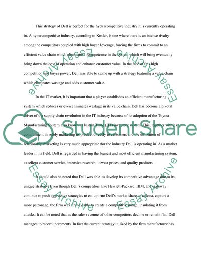 Financial Statement Analysis of Dell, Inc. in 2005
