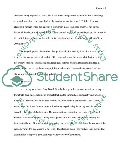 Increasing Level of Income Inequality