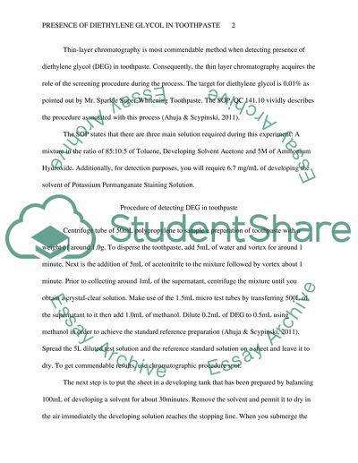 Using Thin Layer Chromatography
