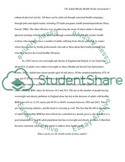 Promoting Health: Assessing and Addressing Health Needs