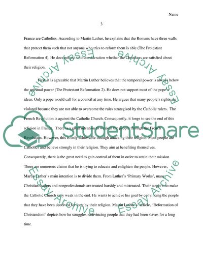 The Purposes of the French Revolution