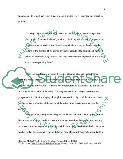 Peculiarities of Ancient Maya Astrology