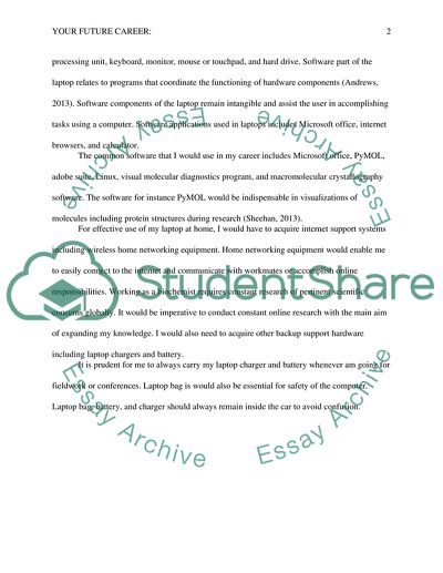 Your Future Career: Data, Information, Hardware, and Software