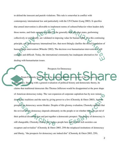 American foreign policy