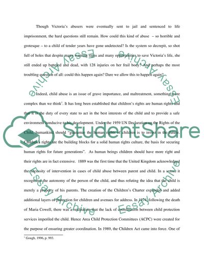 Protection of children.A critical analysis of violence upon film