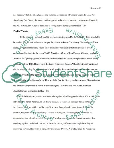 Discrimination in The US Literature