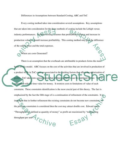 The Calculation of Profitability