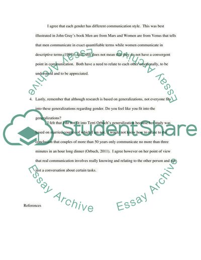 Self-Disclosure, Gender, and Communication