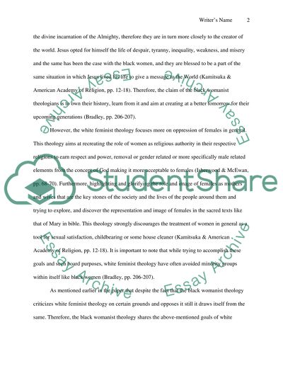 The Black Womanist Liberation Theory