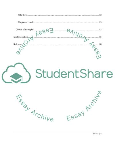 Business Strategy Report of Royal Bank of Scotland Group Plc