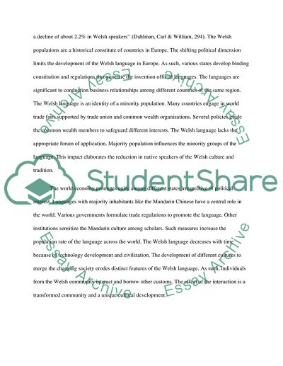 The World Languages: Diffusion and Progression Translating