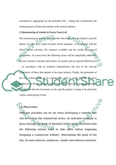 A Request to Rebuild the Company Website