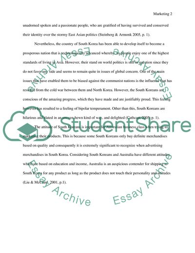 Consumer Behaviour in South Korea