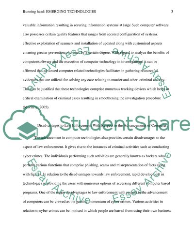 Emerging Technologies