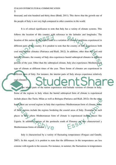 Intercultural Communication