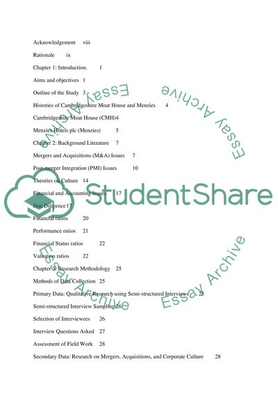 The financial impact upon Menzies Hotel