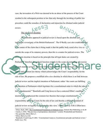OReilly versus Mackman Case