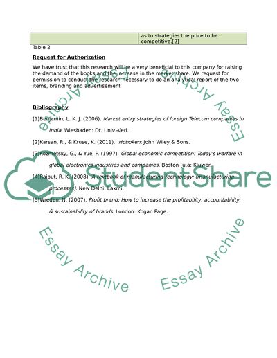 Global Economic Competition