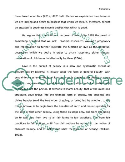 Platos Symposium and Phaedrus