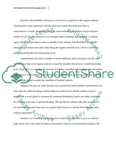 Case study discussion