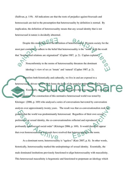 Understanding of Human Sexuality