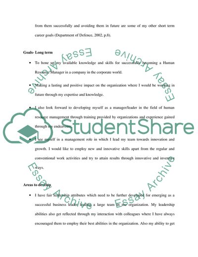 Employability Development: Individual Development Program