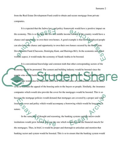 Saudi Arabias Mortgage Law