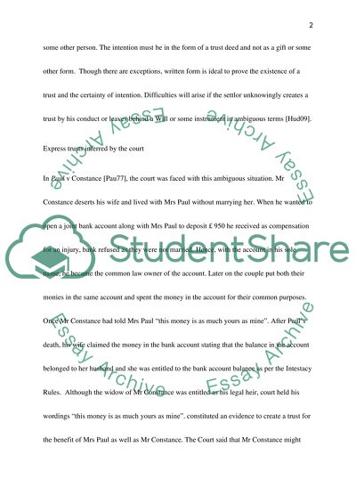 Presenting Elements of Certainty