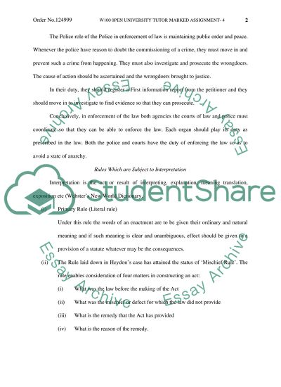 Procedural Justice: The Presumption of Innocent