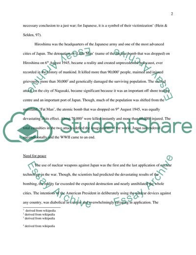 Pros and Con of the Nuclear Weapons