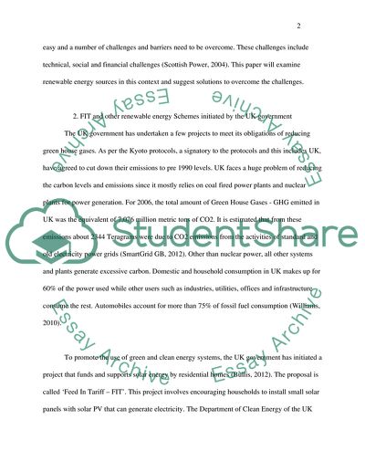 Challenges Of Implementing Renewable Energy