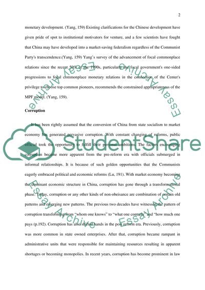 Analysis of the costs and benefits of China`s economic reforms in last decades