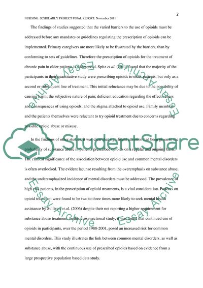 Research project on drug abuse image