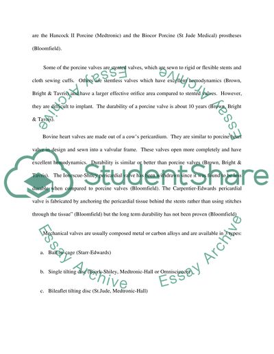 Bovine Valves vs Mechanical