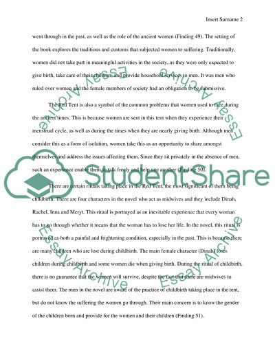 The Red Tent by Anita Diamant