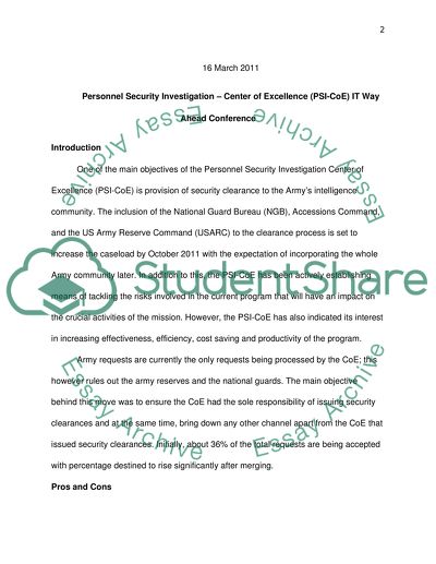 IT Conference White Paper