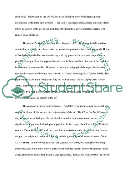 Essays about Factors Affecting the Effectiveness of Environmental Law
