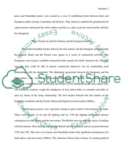 The Aboriginal and Treaty Rights