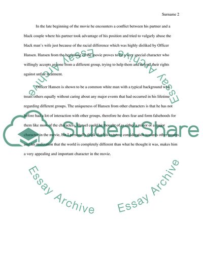 Crash by Paul Haggis