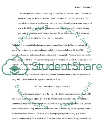 What motivated people to use recreational drugs in the 1960